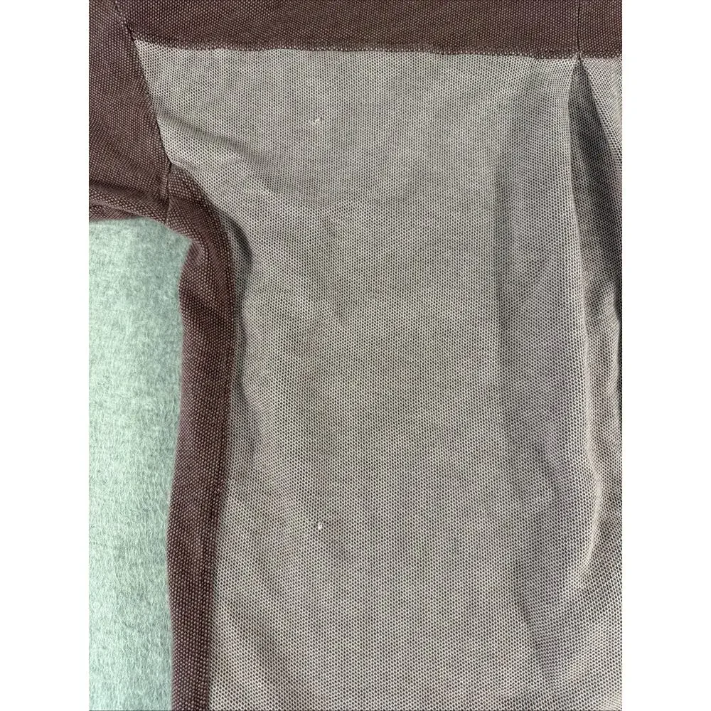 Nike Large Woven Shirt, Burgundy, Short Sleeve, Golf Shirt